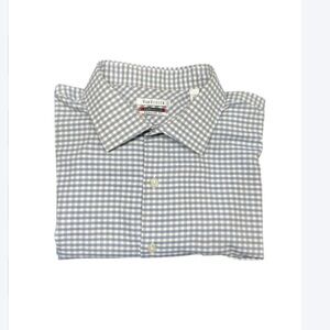 Van Heusen Men’s Plaid Dress Shirt | Long Sleeve Button Down | Neck 17 34/35